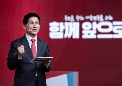 [포토] 비전 발표하는 김문수