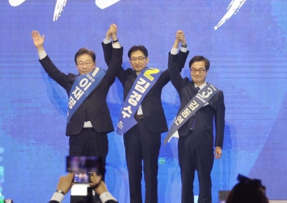 반환점 돈 민주당 대선후보 경선…이재명 독주체제(종합)