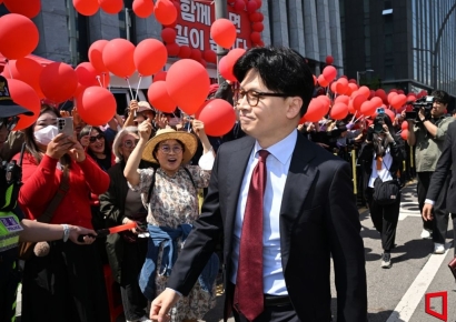 中 서해공정 막겠다는 한동훈 "이재명식 친중·셰셰 외교는 안 돼"