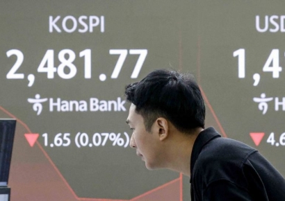 [포토] 코스피, 장 초반 보합권 출발