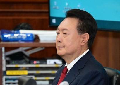 윤석열 전 대통령 2차 공판, 시작 장면 공개