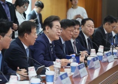 [포토] 이재명, "코스피 3000"