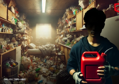 쓰레기방 누가 볼까봐…월세 밀린 원룸에 불지른 30대 실형