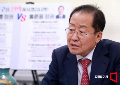 尹·韓 동시 직격한 홍준표 "정치 검사 두 명 단죄의 날"