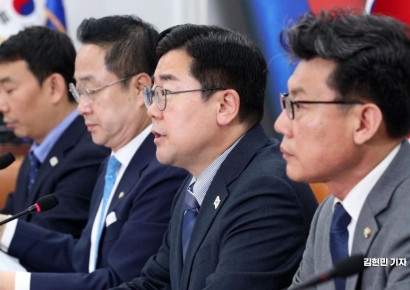 [포토] 박찬대 "한미 통상협상 결론내지 말고 다음 정부에 넘겨라"