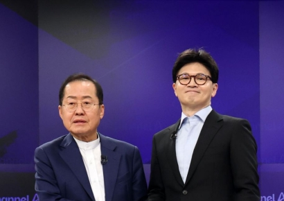 대장동 항소포기에 홍준표 "윤·한 같은 정치검사 탓"…한동훈 "탈영병은 입 다물라"