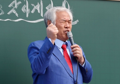전광훈 "尹, '통일 대통령'으로 만들 것"