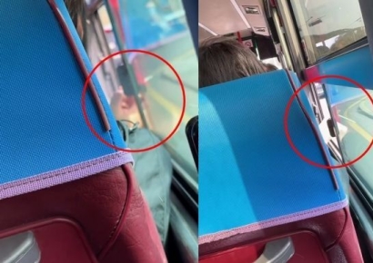 제주 버스서 담배 피운 관광객…승무원이 제지하자 창밖에 꽁초 '휙'