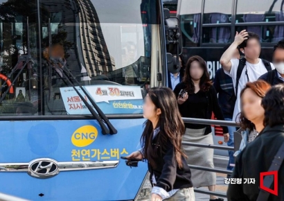 [포토] 서울시내버스, 오늘 하루 준법운행 돌입