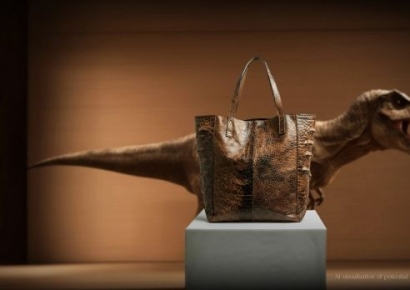 6800만 전에 멸종했는데…공룡 가죽으로 핸드백 만든다