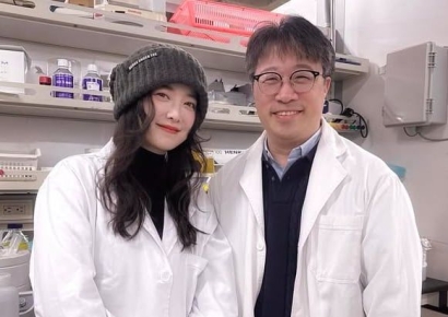 KAIST 간 구혜선, 탈모샴푸 교수와 뭐하나 봤더니…'대박 예감'