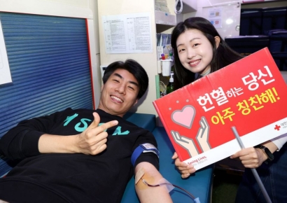 [포토]대우건설 임직원, 20년째 헌혈 캠페인