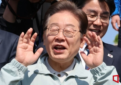 대선 4자대결…이재명 47%·한덕수 23%·김문수 13%·이준석 4%