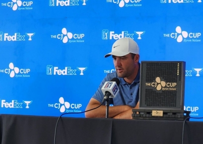 셰플러 "더 CJ컵 바이런 넬슨에서 우승해 자랑스럽다"(종합)