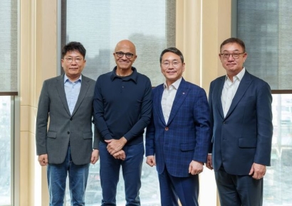 조주완-나델라 CEO, 두달 만에 만난다…'MS CEO 서밋' 방문