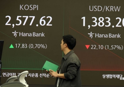 [포토] 원/달러 환율 6개월만에 최저