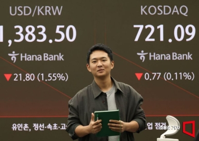 [포토] 원/달러 환율 하락, 코스피 상승 출발