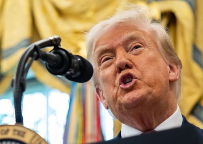 트럼프 "中과 협상 위해 145% 관세 선제 인하하진 않을 것"