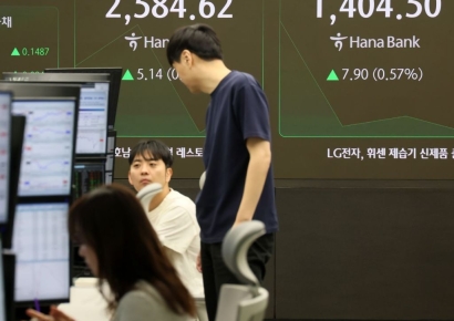 [포토] '코스피 강보합, 환율은 1400원 돌파'