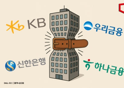 "운전기사부터 줄여"… 사상 최대 실적 내놓고도 허리띠 '꽁꽁' 졸라매는 은행들