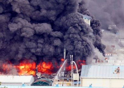 소방청, 금호타이어 광주공장 화재 국가소방동원령 