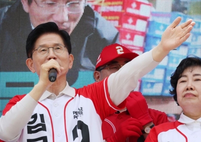 '보수텃밭'서도 부진한 김문수…TK 총력 선거운동 돌입