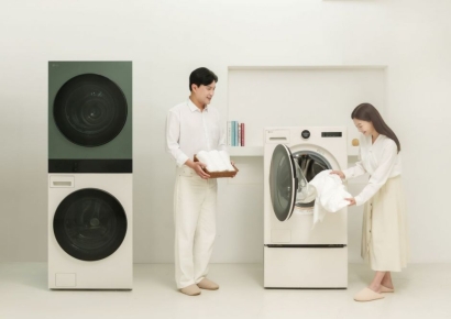 LG전자 워시타워, 국내 판매 100만대 돌파‥복합형 세탁건조기 시장 주도