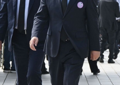 [포토] 우원식 국회의장, 5·18 민주화운동 45주년 기념식 참석