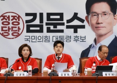 [포토] 김용태 "김문수 후보, 스스로 임기/권한 줄이겠다고 선언"