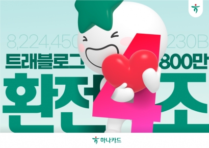 하나카드, '트래블로그' 환전액 4조돌파…성영수 사장 "환전경험 바꿨다"