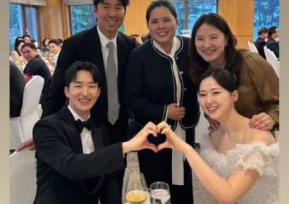 KLPGA 3승 백규정, 결혼…"행복하게 살아"