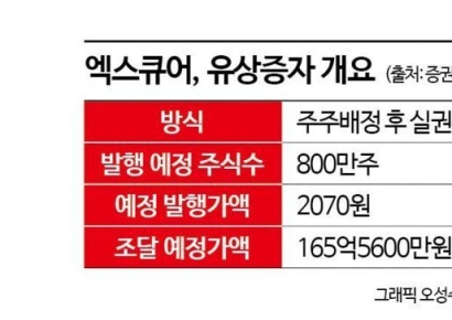 [증권신고서 읽는 기자]SKT 해킹에 주가 오르자 유증 나선 엑스큐어