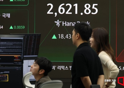 [포토] 코스피 2,620선 회복
