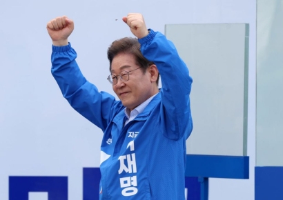 이재명 "중대재해법이 악법? 악악 거리는 사람 있어"…김문수 저격