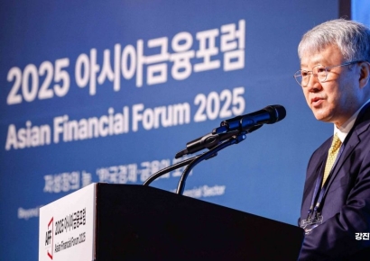 [포토] 장범식 아시아경제 대표, 아시아금융포럼 개회사