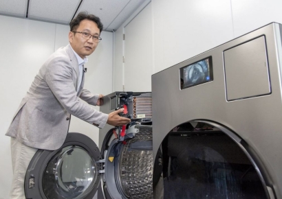 '하루 230대' 팔아치운 내 집의 필수 콤보…누적 판매 10만대, 삼성 세탁건조기