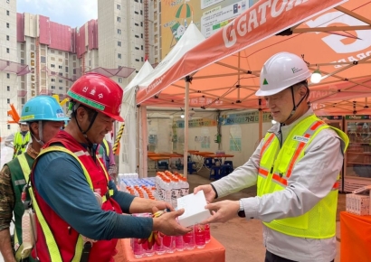 혹서기 온열질환 막는다…현대건설, 현장점검