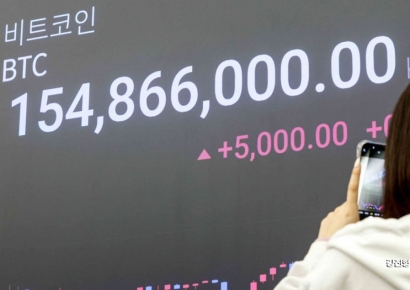 [포토] '천장 없는 비트코인'