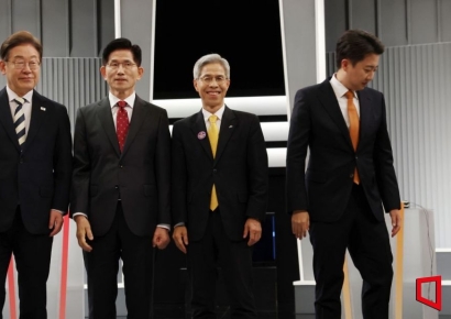 "형수님 욕"vs"소방관 갑질"…토론 시작부터 비방전(종합)