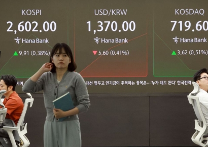 코스피, 2600선 단숨 회복…코스닥도 1% 오름세