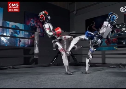 "사람처럼 싸우더니 상처입고 쓰러지더라"…中 최초 로봇 격투기 챔피언 탄생