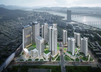 [2025아파트브랜드대상]거주자 동선·한강 조망 고려한 '롯데캐슬'