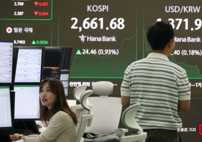 [포토] 미 증시 상승에 코스피도 상승 출발