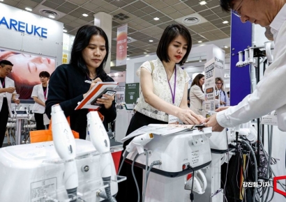 [포토] 외국인도 반한 'K-뷰티'