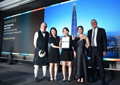 롯데월드타워·몰, 국제 부동산 시상식 개발부문 최고상 2관왕
