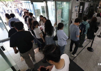 [포토] 붐비는 사전투표소