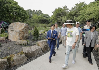 [포토]대우건설, 서울국제정원박람회서 푸르지오 정원 조성