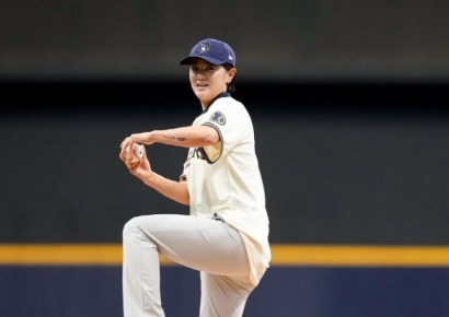 US여자오픈 챔피언 최나연, 메이저리그 경기 시구