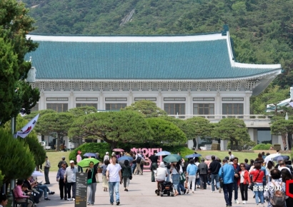 [포토] 다시 청와대? 방문객 북적