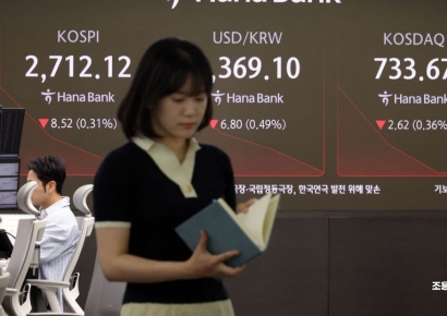 [포토] 코스피 하락 출발